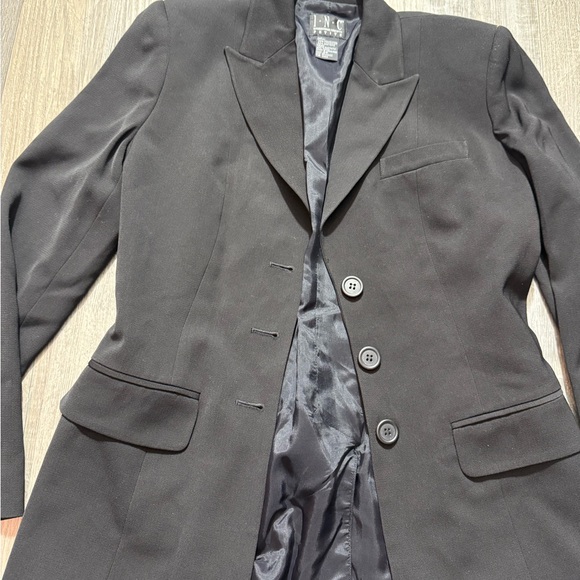 I.N.C. International Concepts Black Blazer  Women business casual office Siren - Picture 2 of 5